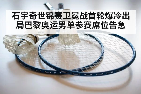 badminton racket and shuttlecock