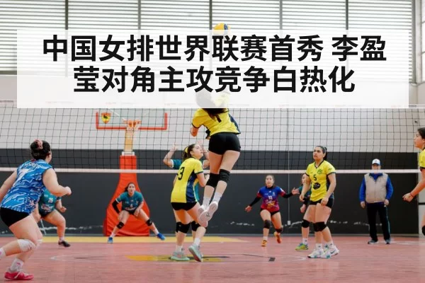 volleyball match action