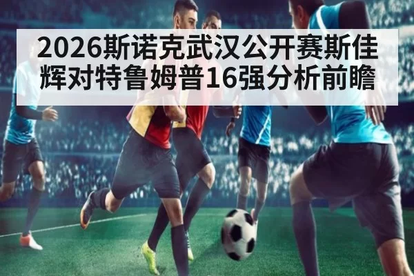 2026斯诺克武汉公开赛斯佳辉对特鲁姆普16强分析前瞻
